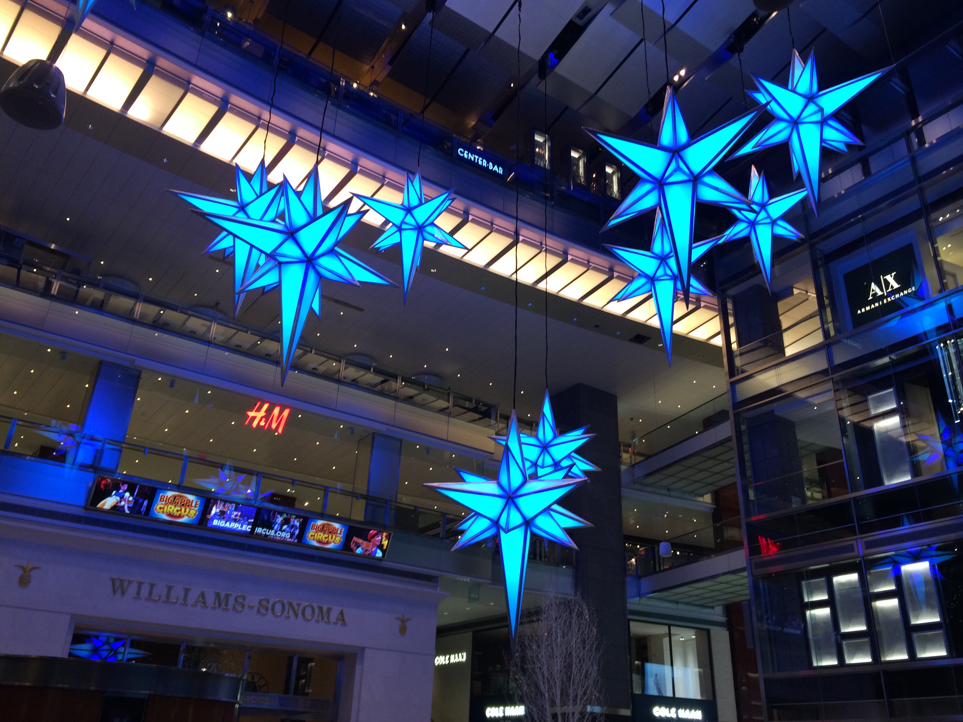 Lights,Time Warner Center at Columbus Circle