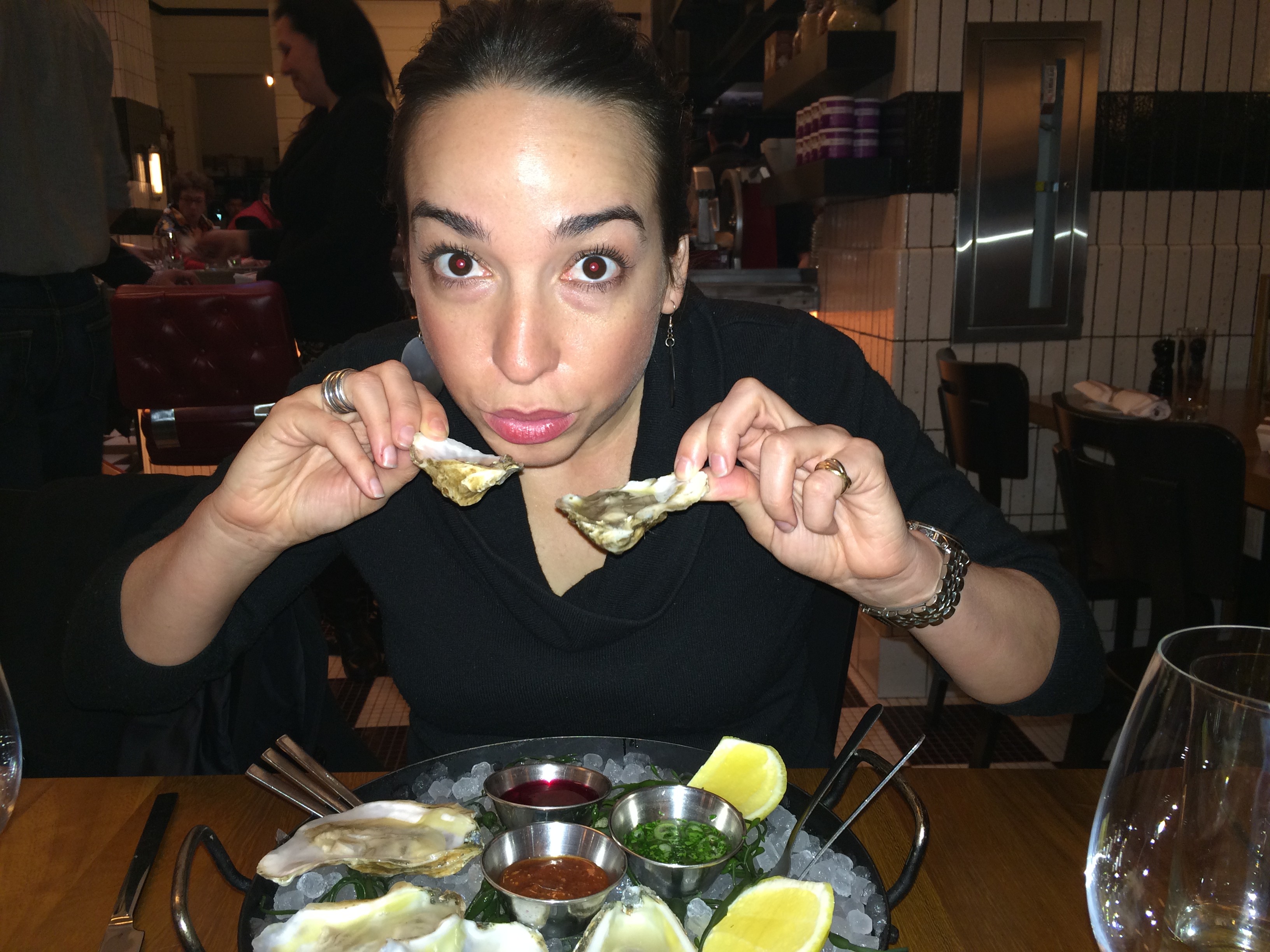Nairoby Consuming Oysters