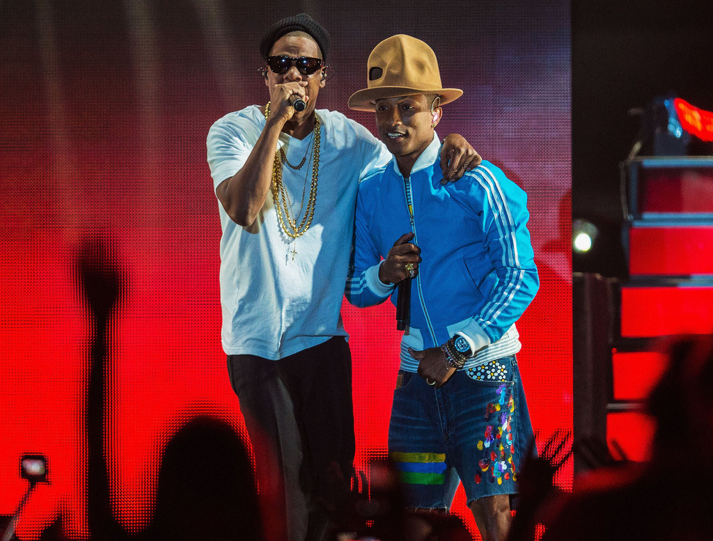 Pharrell and Jay Z Photo/atnightspots.com