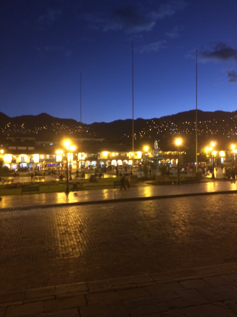 Sunset In Cusco