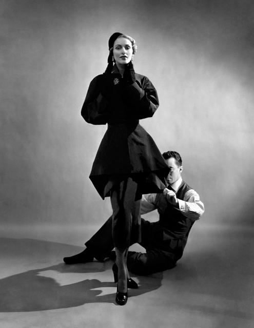 Charles James With Model