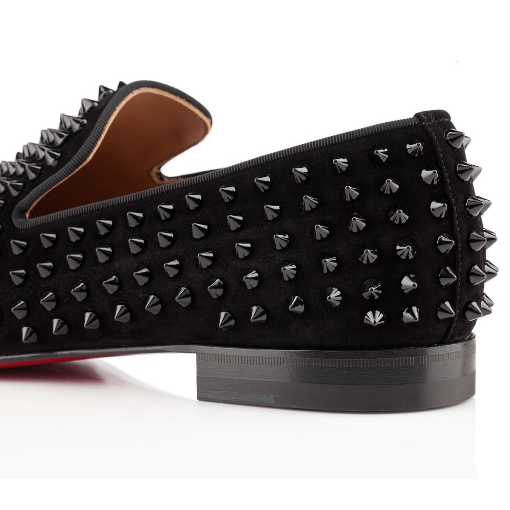 Rollerboy BlackVelvet Spike Louboutin SHoes