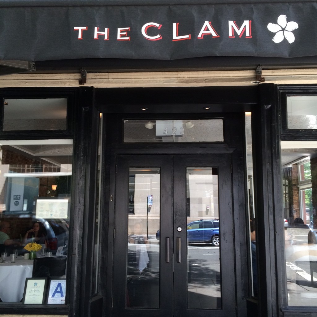 the Clam outside