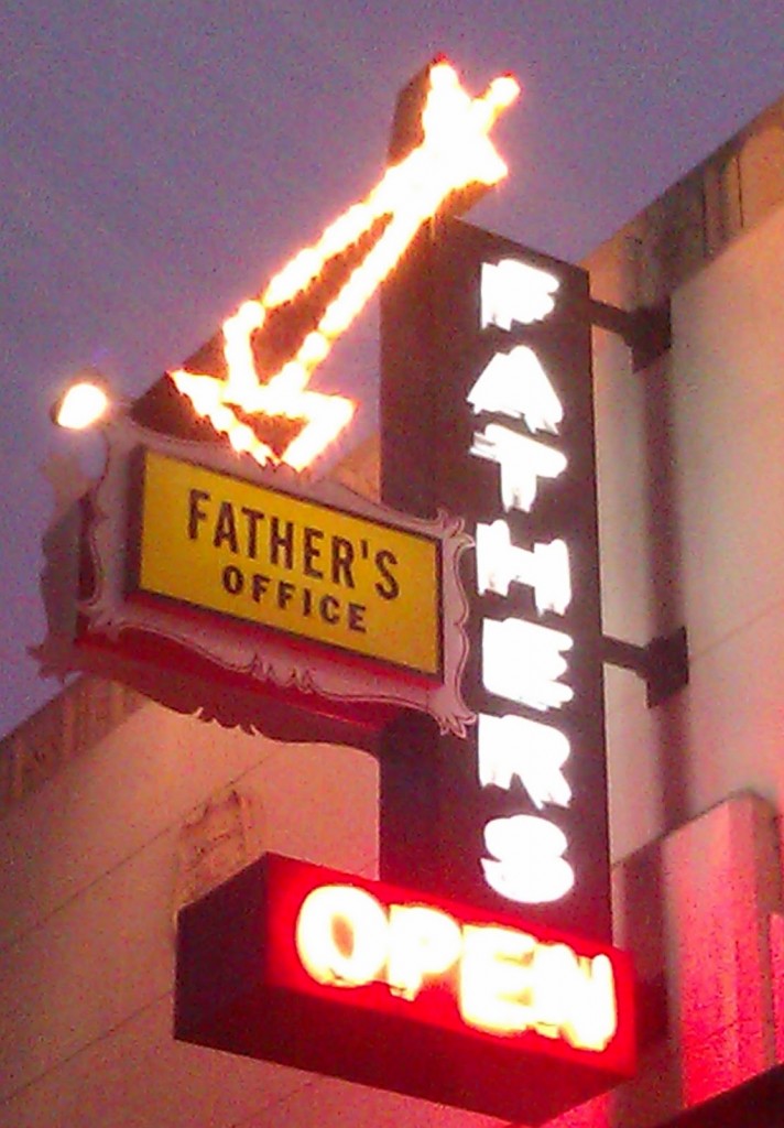 Father's Office Signage