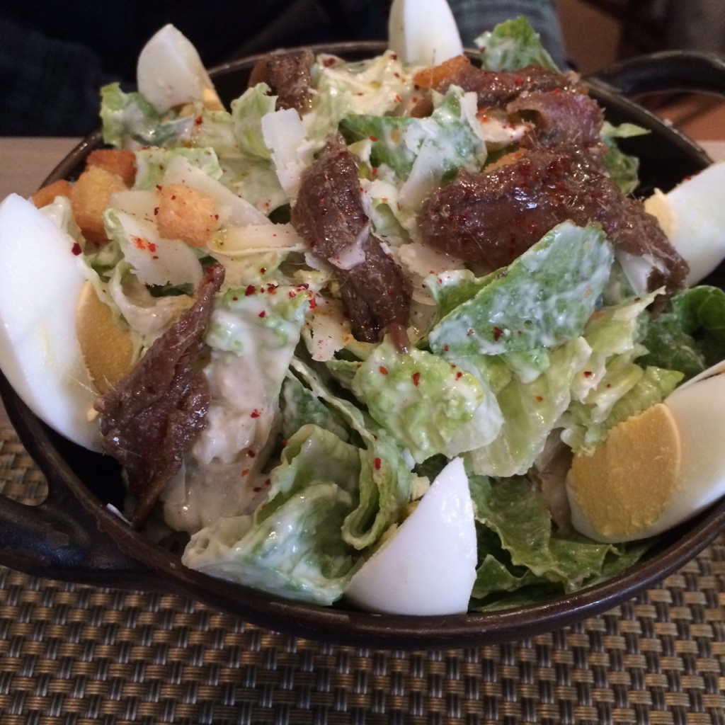 Cocottes Caesar Salad
