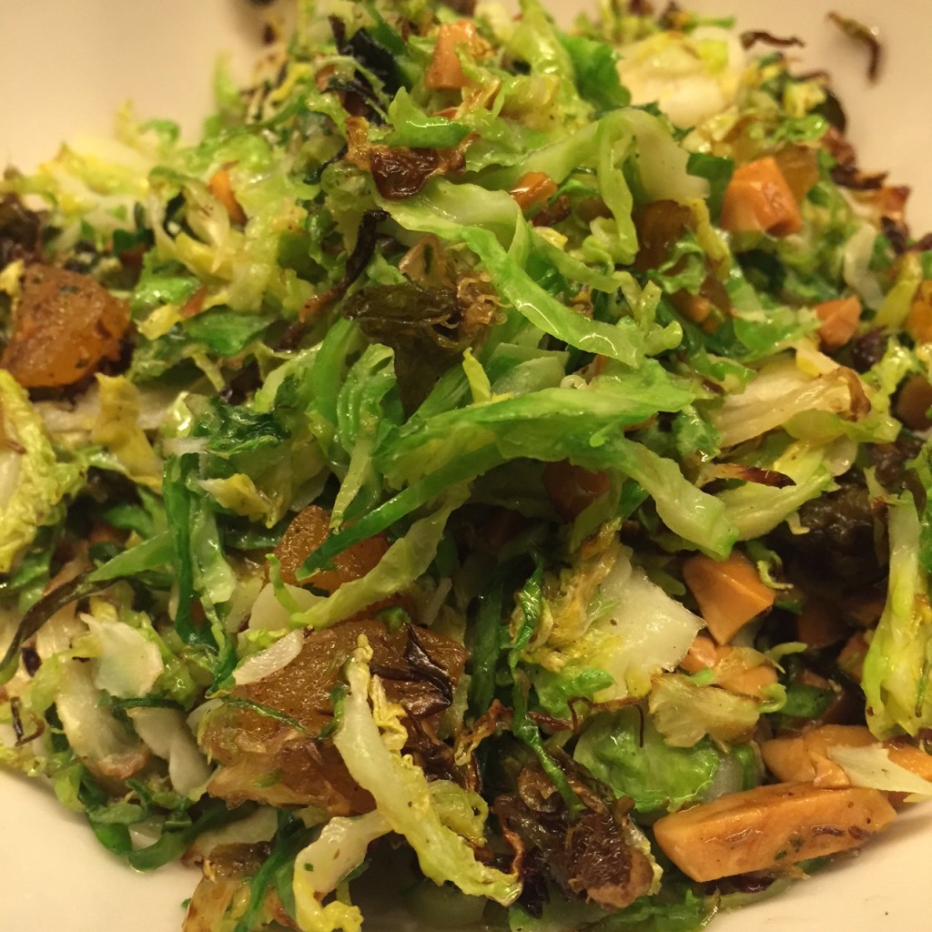 Shaved Brussels Sprouts