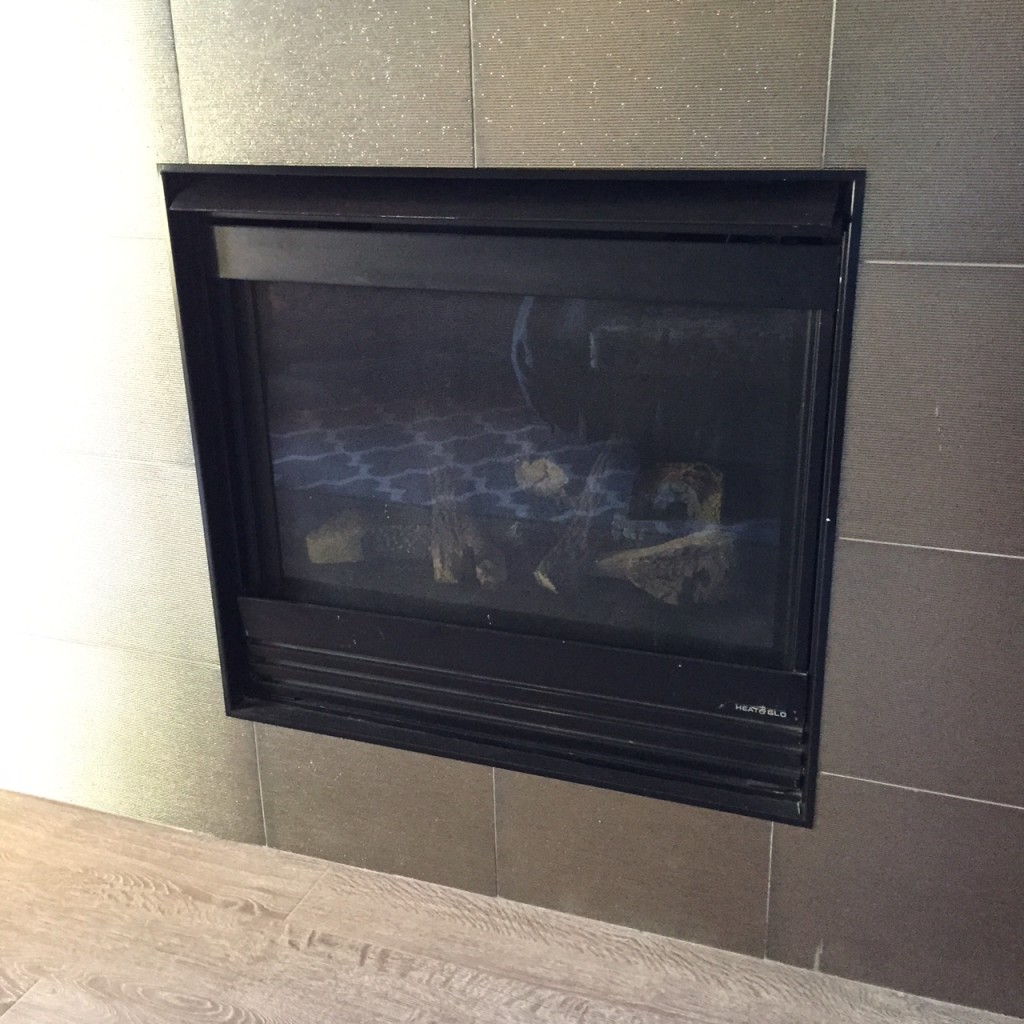 Stainless Steel Fireplace