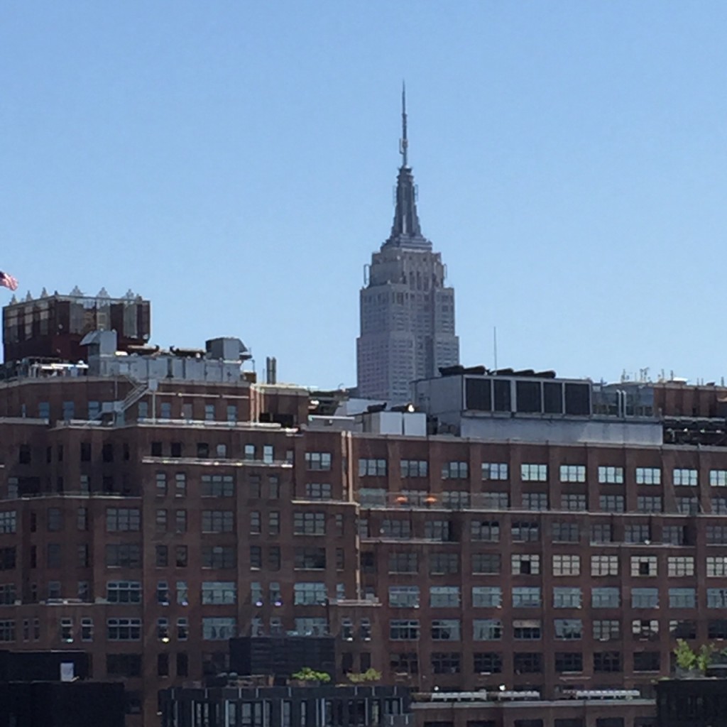 Empire State Building from Whitney Balcony