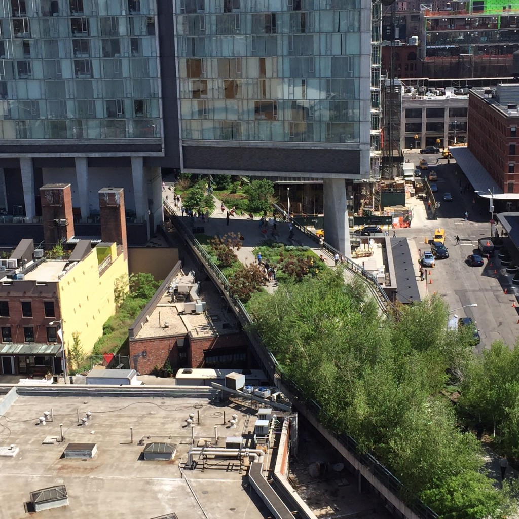 High Line from the Whitney