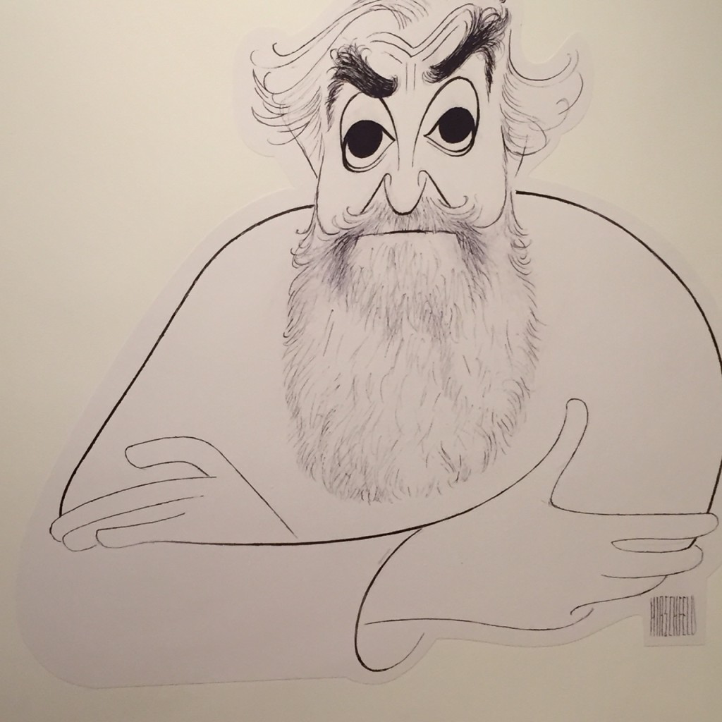 Al Hirschfeld Self Portrait