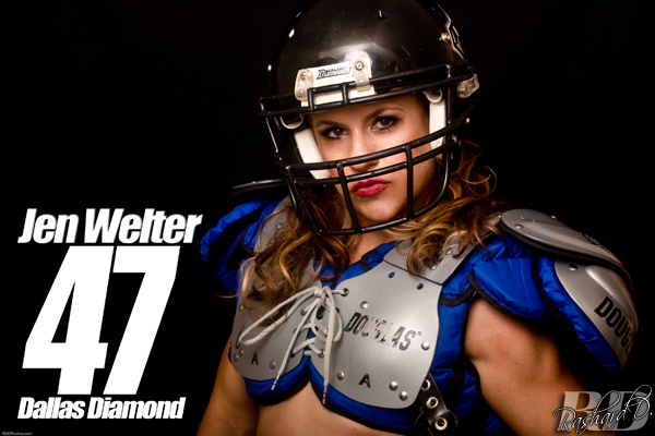 Jen Welter  photo:rashard d images