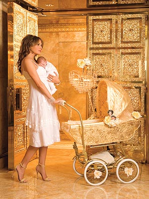 Melania Trump, Baron Trump In the Nursery  photo:people.com
