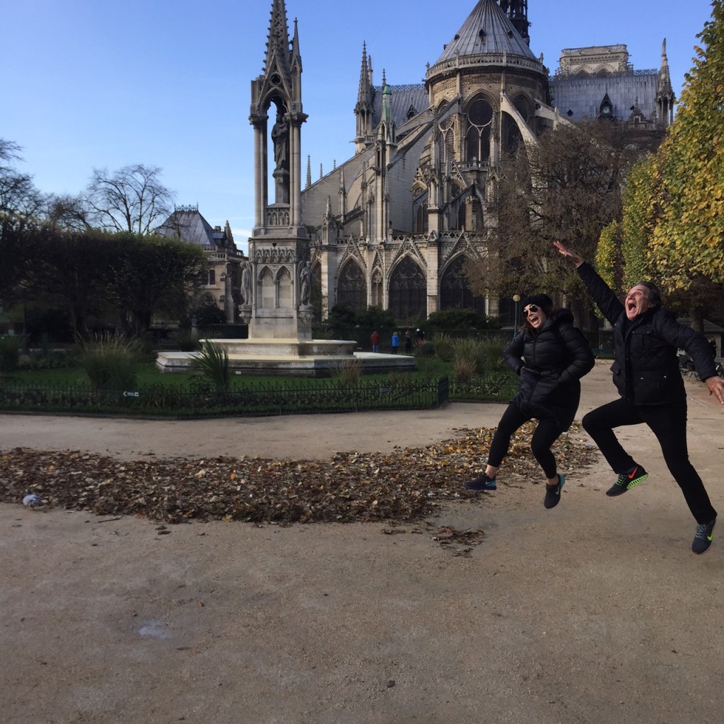 Courtny & David at Notre Dame