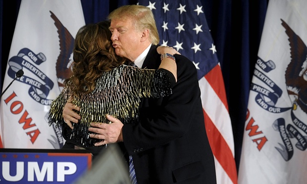 Sarah Palin, Donald Trump photo: Photograph: Mark Kauzlarich/Reuters