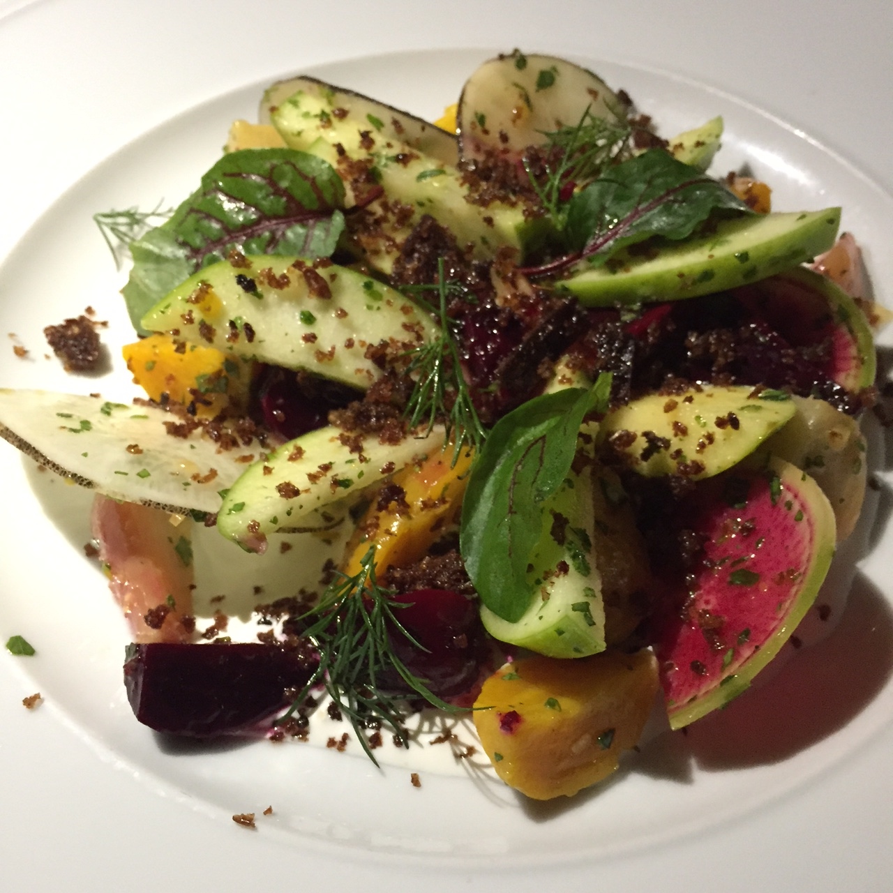 Rainbow Beet & Apple Salad