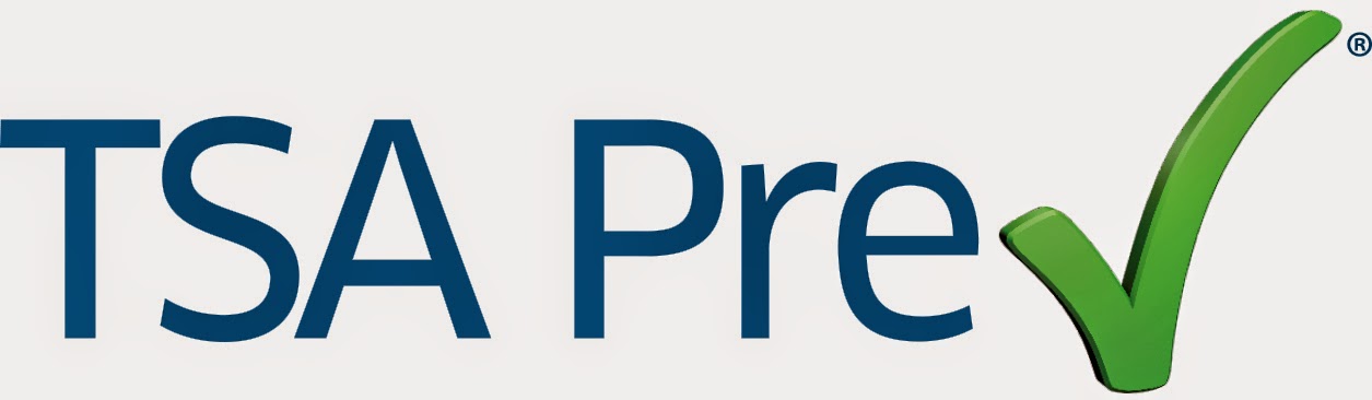 TSA Precheck Logo ® blue text