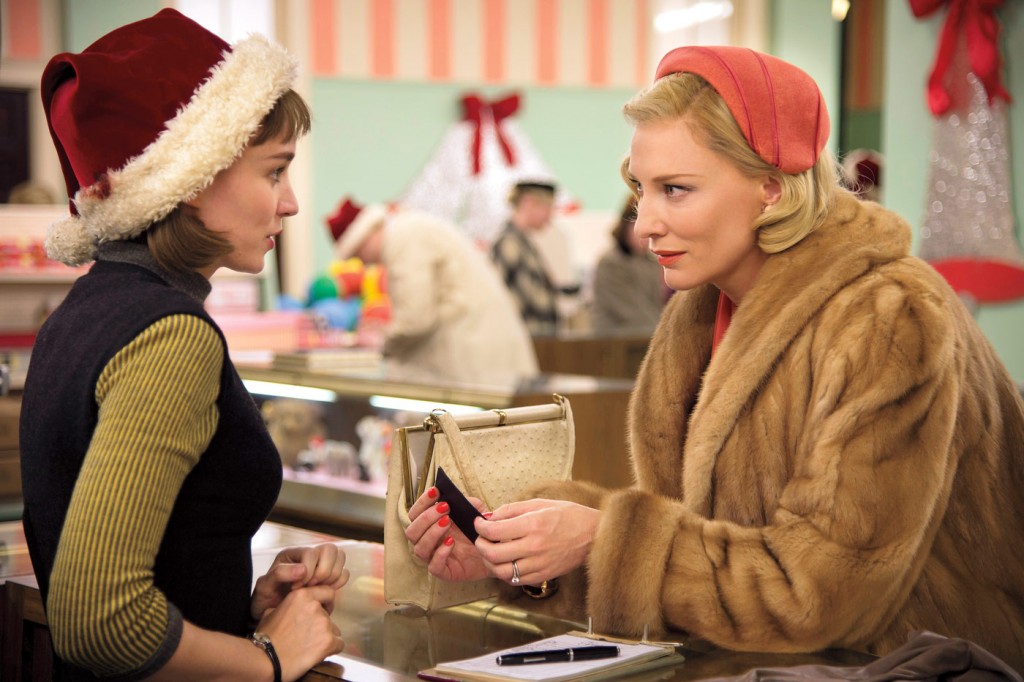 Rooney Mara & Cate Blanchett in Carol photo:ew.com