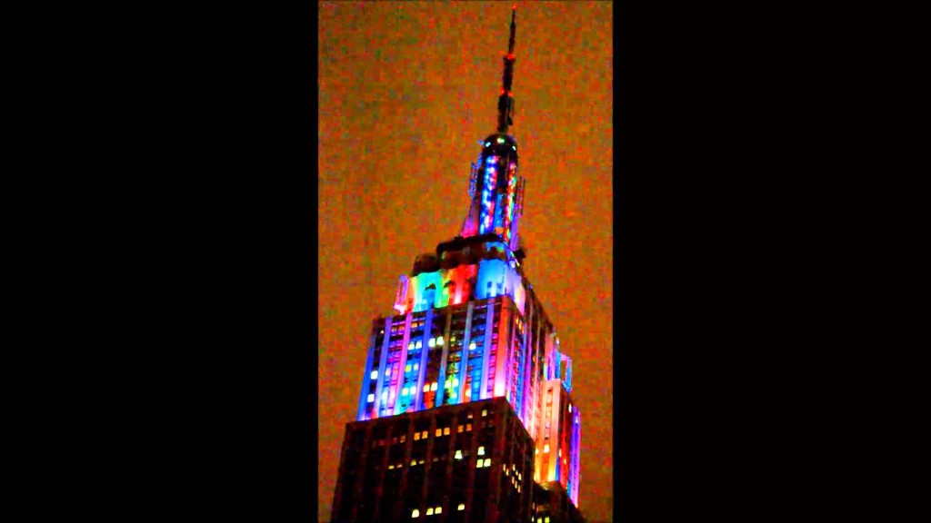 Empire State Building, New Year's Eve 2015