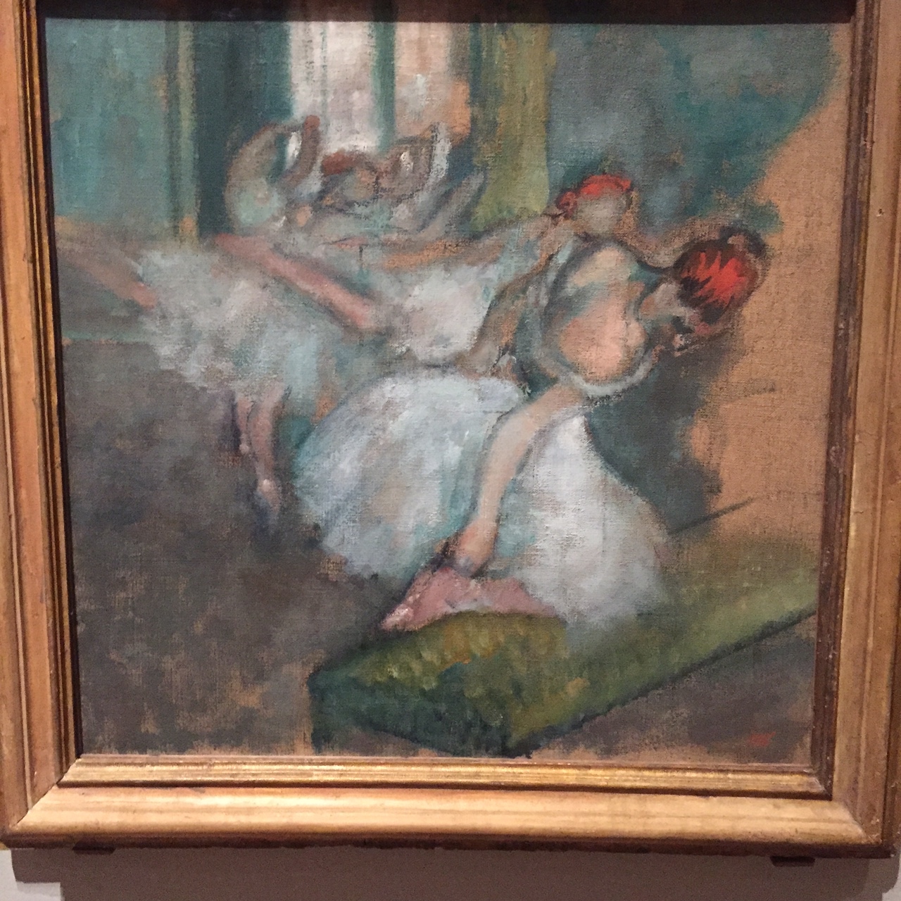 Ballet Dancers 1890-1900/Oil on canvas