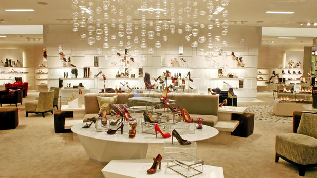 Louis Vuitton Shoe Salon at Saks Fifth Avenue, New York City