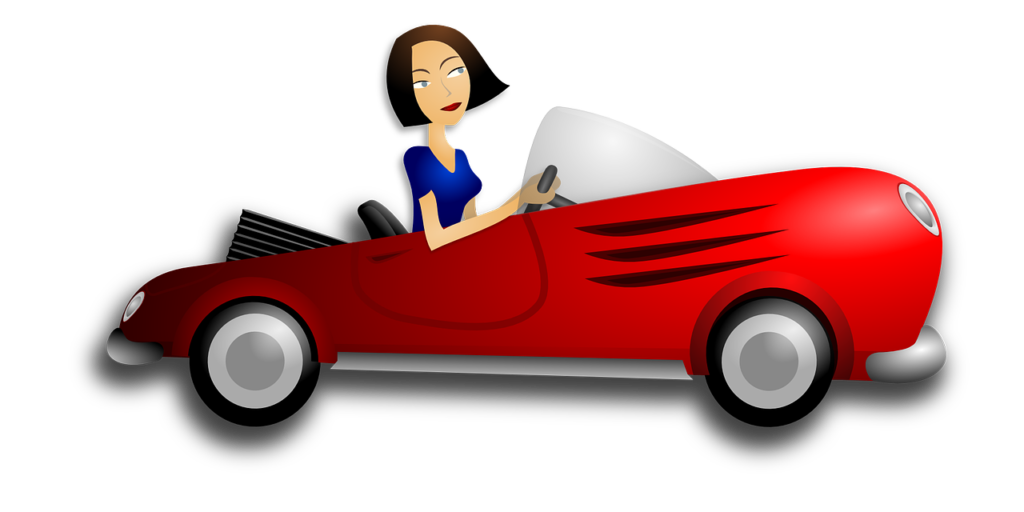 car-cartoon-with-woman-driver-public-domain-from-pixabay-com