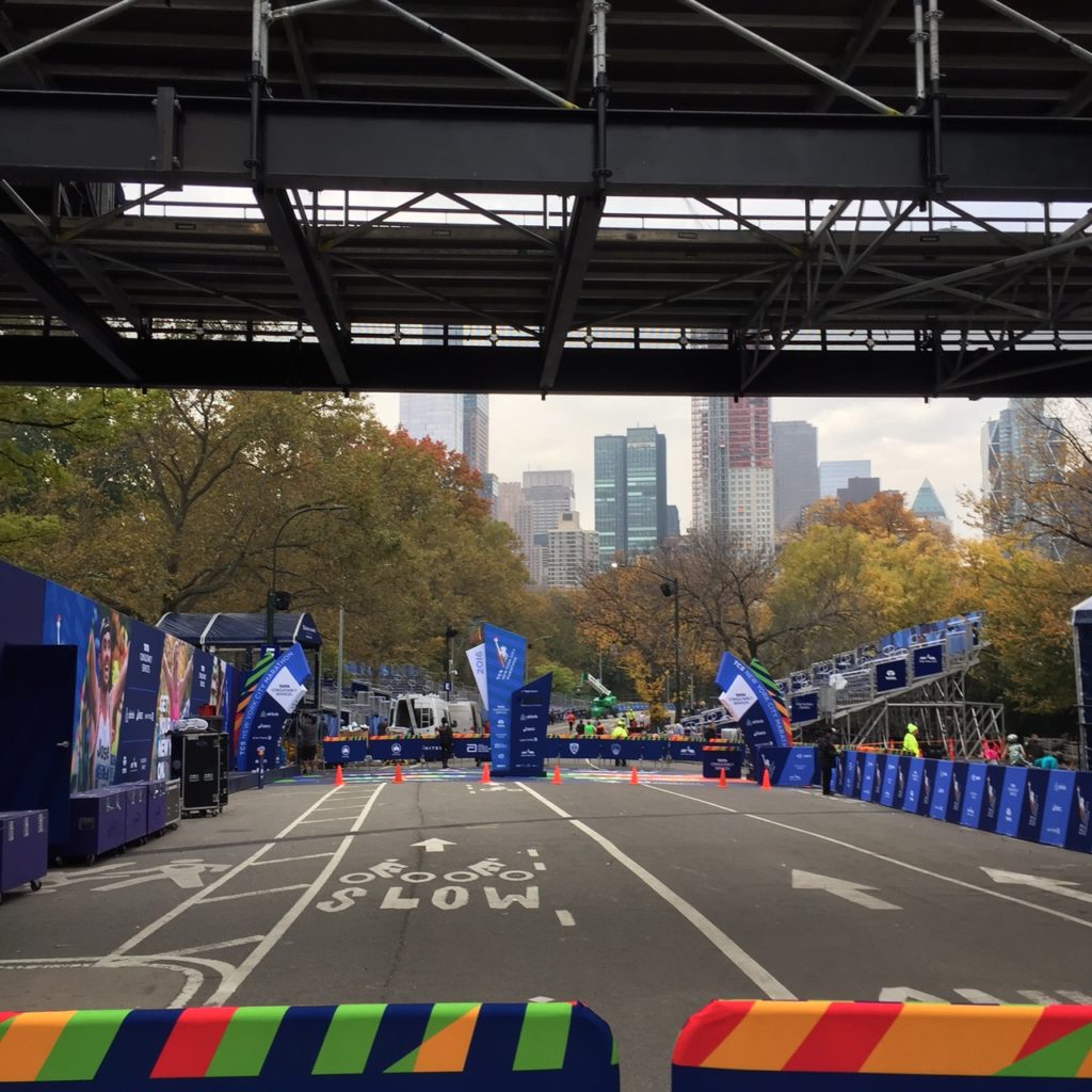 NYC Marathon Finish Line