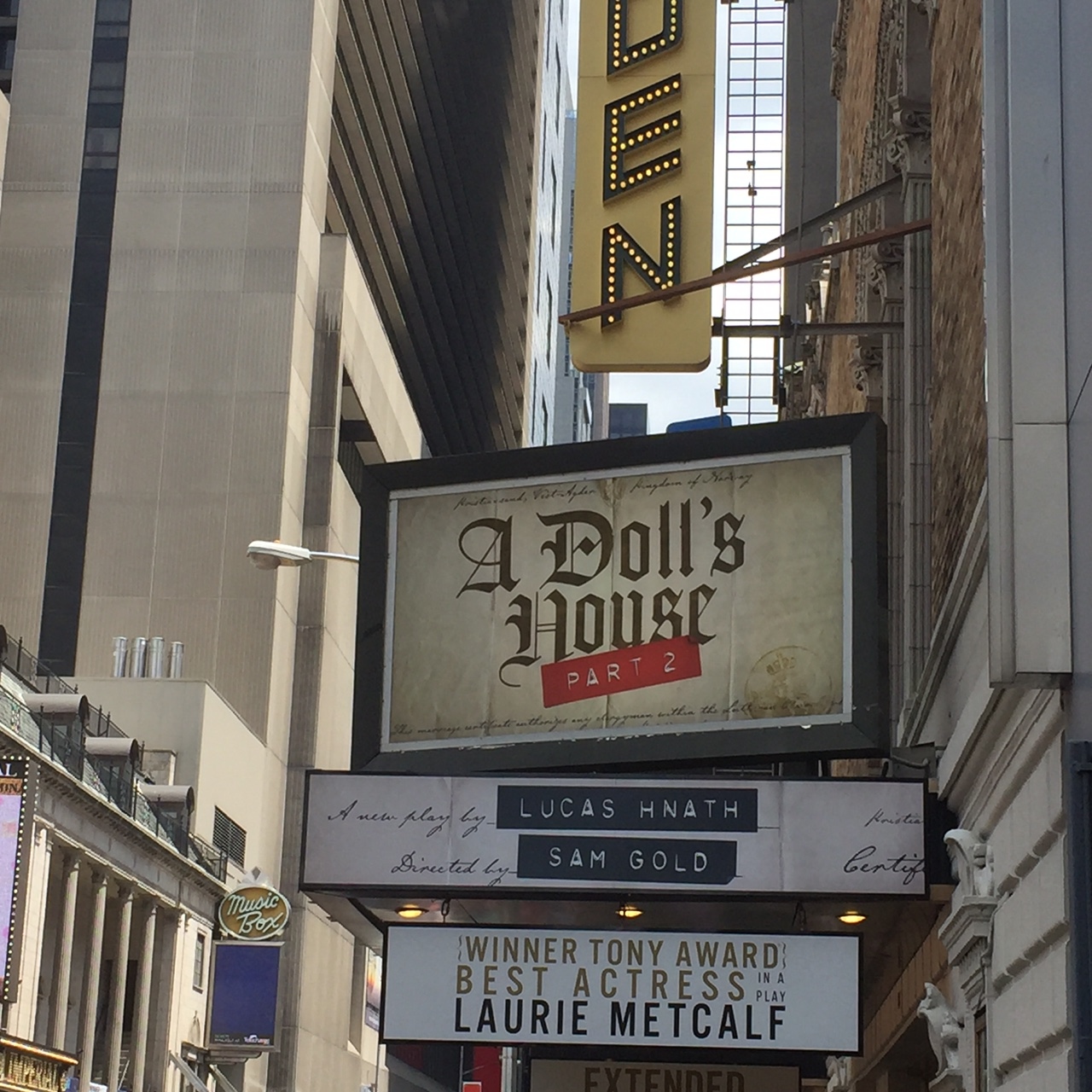 Best Play On Broadway…