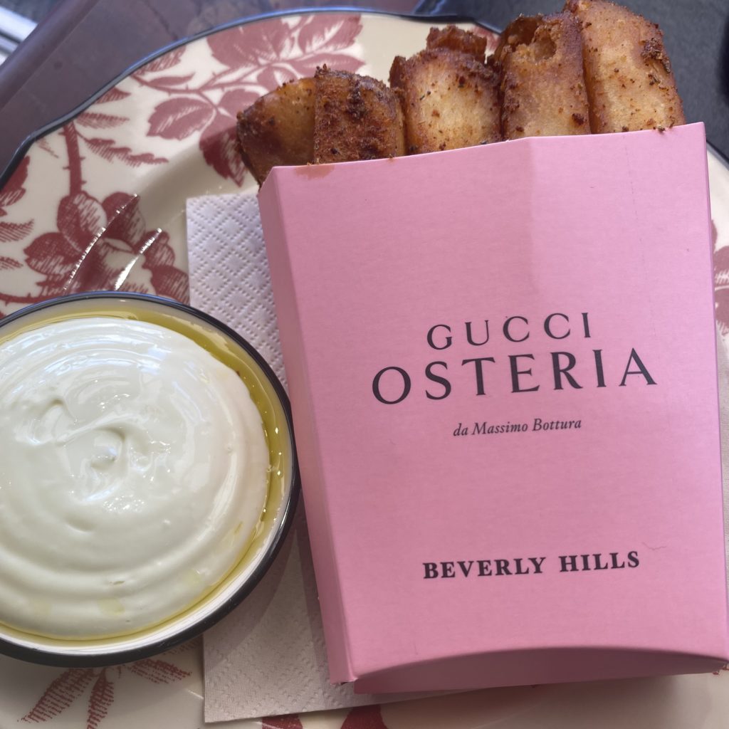 Gucci Goodies…Los Angeles Restaurant Review