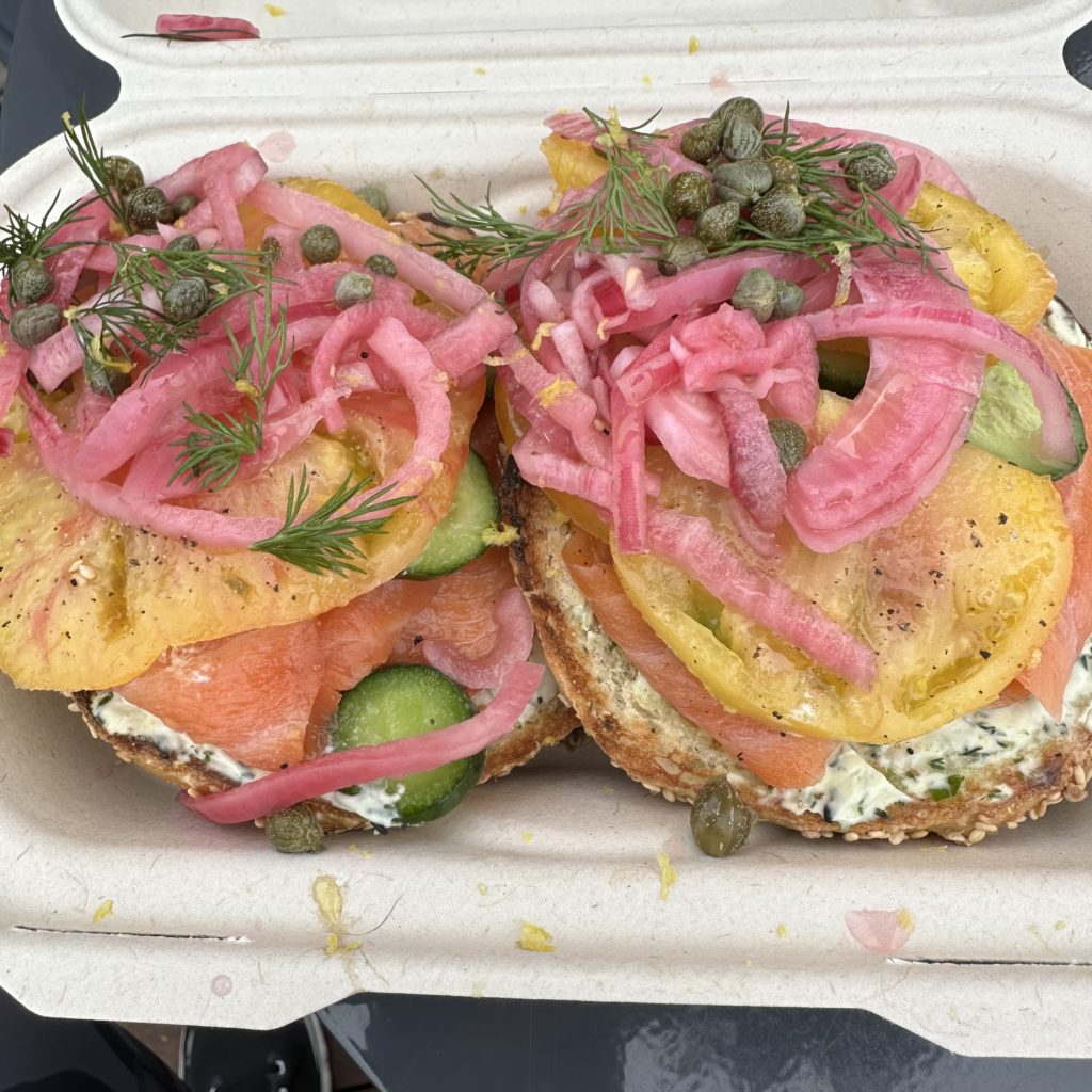 Layla vs. Courage…Los Angeles Bagel and Restaurant Review
